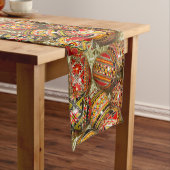 Chemin De Table Court Oeufs de pâques de Roumain (In Situ)