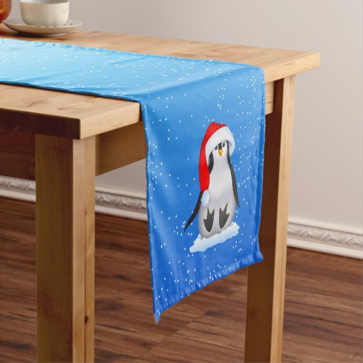 Chemin De Table Court Oiseau à Santa Hat (In Situ)