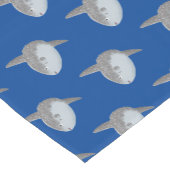 Chemin De Table Court Oiseau de mer mola mola mignonne caricature (Coin)