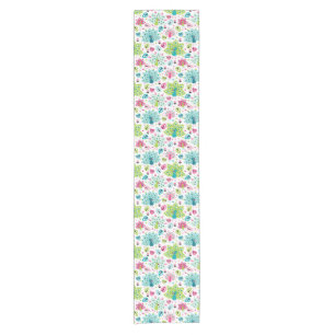 Chemin De Table Court oiseau et hibou de paon