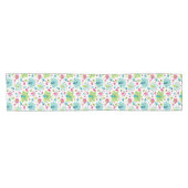 Chemin De Table Court oiseau et hibou de paon (Horizontal)