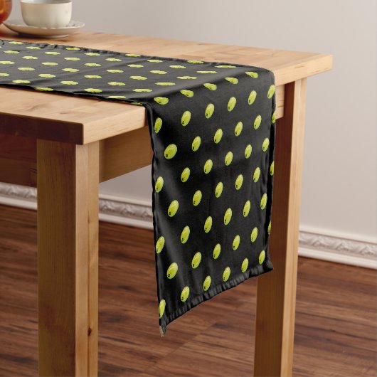 Chemin De Table Court Olive (In Situ)