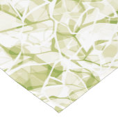 Chemin De Table Court olive-white abstract fashionable modern pattern    (Coin)