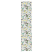 Chemin De Table Court Olives, Toscane, fleurs, Méditerranée, citron (Devant)