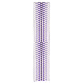 Chemin De Table Court Ombre Diamant Violet (Devant)