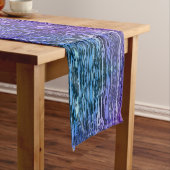 Chemin De Table Court Ombre Purple Fluide Acrylique (In Situ)