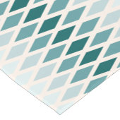 Chemin De Table Court Ombre turquoise de diamant (Coin)