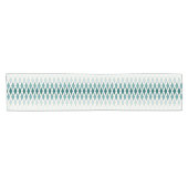 Chemin De Table Court Ombre turquoise de diamant (Horizontal)