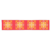 Chemin De Table Court Orange sanguine (Horizontal)