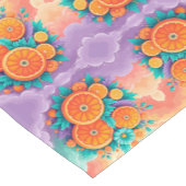 Chemin De Table Court Oranges colorées (Coin)