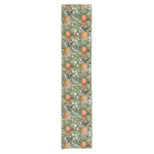 Chemin De Table Court Oranges, raisins, bleuets Abondance de plantes (Devant)