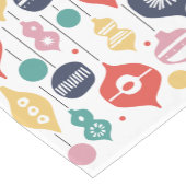 Chemin De Table Court Ornements rétro (Coin)