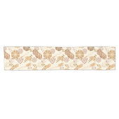Chemin De Table Court Pain et orge d'art, beige (Horizontal)
