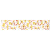 Chemin De Table Court Painted Yellow Daisies (Horizontal)