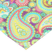 Chemin De Table Court Paisley de printemps (Coin)