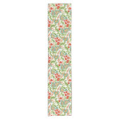 Chemin De Table Court Paisley Red Raspberries   (Devant)