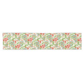 Chemin De Table Court Paisley Red Raspberries   (Horizontal)