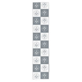 Chemin De Table Court Panneau franc-maçonnerie (Devant)