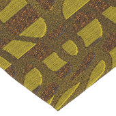 Chemin De Table Court Papier Kuba africain (Coin)