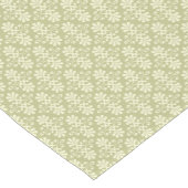 Chemin De Table Court Papier peint floral de damassé (Coin)