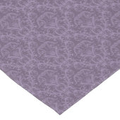 Chemin De Table Court Papier peint floral pourpre 2 (Coin)