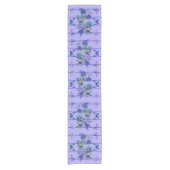 Chemin De Table Court Papillon de ligne violet Medow (Devant)
