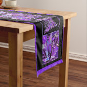 Chemin De Table Court Papillon pourpre 31 (In Situ)