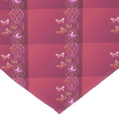 Chemin De Table Court Papillons (Coin)