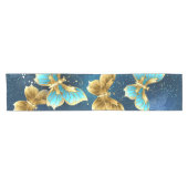 Chemin De Table Court Papillons d'or (Horizontal)