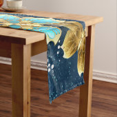 Chemin De Table Court Papillons d'or (In Situ)