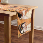 Chemin De Table Court Papyrus royal égyptien (In Situ)