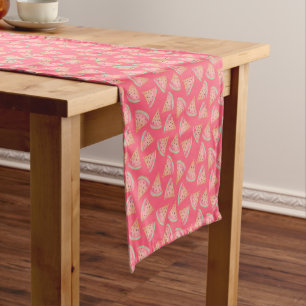 Chemin De Table Court Pâque rose