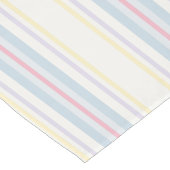 Chemin De Table Court Pâques Pastels Stripes (Coin)