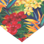 Chemin De Table Court Paradis tropical Floral Hawaï vertical (Coin)