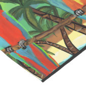 CHEMIN DE TABLE COURT PARROTS (Coin)