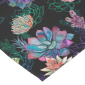 Chemin De Table Court Parti Succulent (Coin)