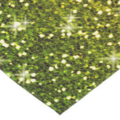 Chemin De Table Court Parties scintillant dorées foncées chatoyantes (Coin)