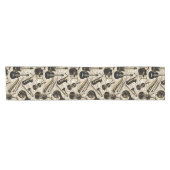 Chemin De Table Court Partition et instruments Black/Gold ID481 (Horizontal)