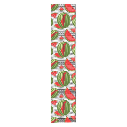 Chemin De Table Court Pastèque Palestine - Slice (Devant)