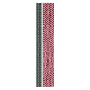 Chemin De Table Court Pastèque palestinienne Hatta Keffiyeh Kufiya Folk
