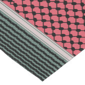 Chemin De Table Court Pastèque palestinienne Hatta Keffiyeh Kufiya Folk (Coin)