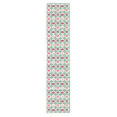 Chemin De Table Court Patchwork de Noël Heirloom Holly (Devant)