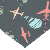 Chemin De Table Court Patters de l'aviation (Coin)