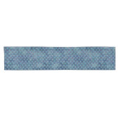 Chemin De Table Court Patters de Snowflakes (Horizontal)
