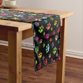 Chemin De Table Court Pawprints Design Table Runner (In Situ)