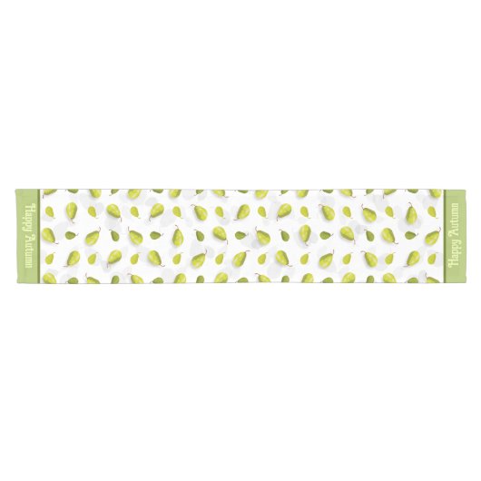 Chemin De Table Court Pear Table Runners (Horizontal)