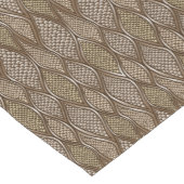 Chemin De Table Court Peau de serpent stylisée (Coin)