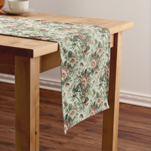 Chemin De Table Court Péchés fraises - gothique baroque