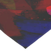 Chemin De Table Court peinture Abstraite à l'aquarelle 2 (Coin)