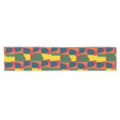 Chemin De Table Court Peinture colorée Abstraite (Horizontal)